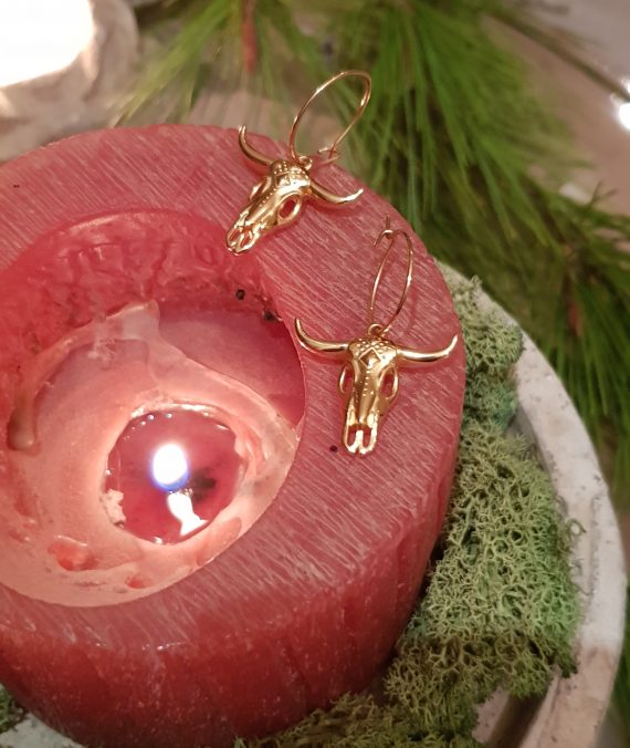 Pendiente Nacar Con Aro