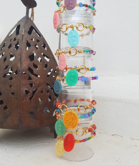 Pulsera doble espuela Guadalupana