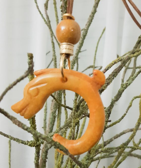 Collar Dragón amarillo