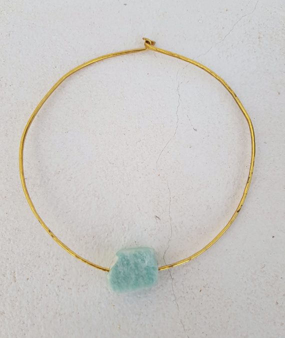 Choker  Cuarzo turquesa